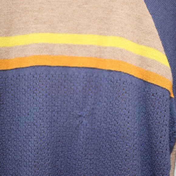 COTOPAXI  libre sunrise  blue tan  cashllama pullover sweater MXXL - Picture 6 of 6